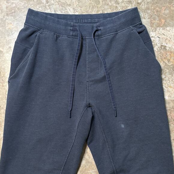 Lululemon Sweatpants Mens Small Blue City Sweat 28” Gym Athleisure Lounge M5484S - Picture 1 of 14